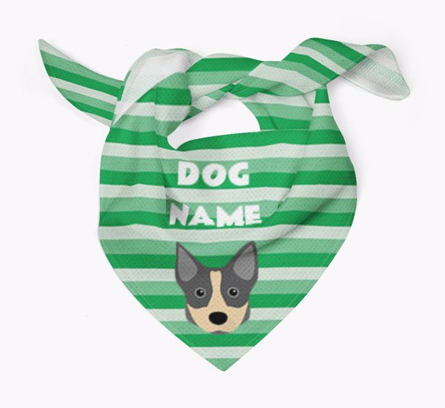 Personalized 'Stripes' Bandana for your {breedFullName}